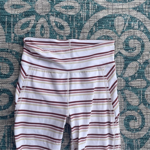 Free People High-Rise 7/8 Length Striped Gidget Legging - Picture 5 of 11